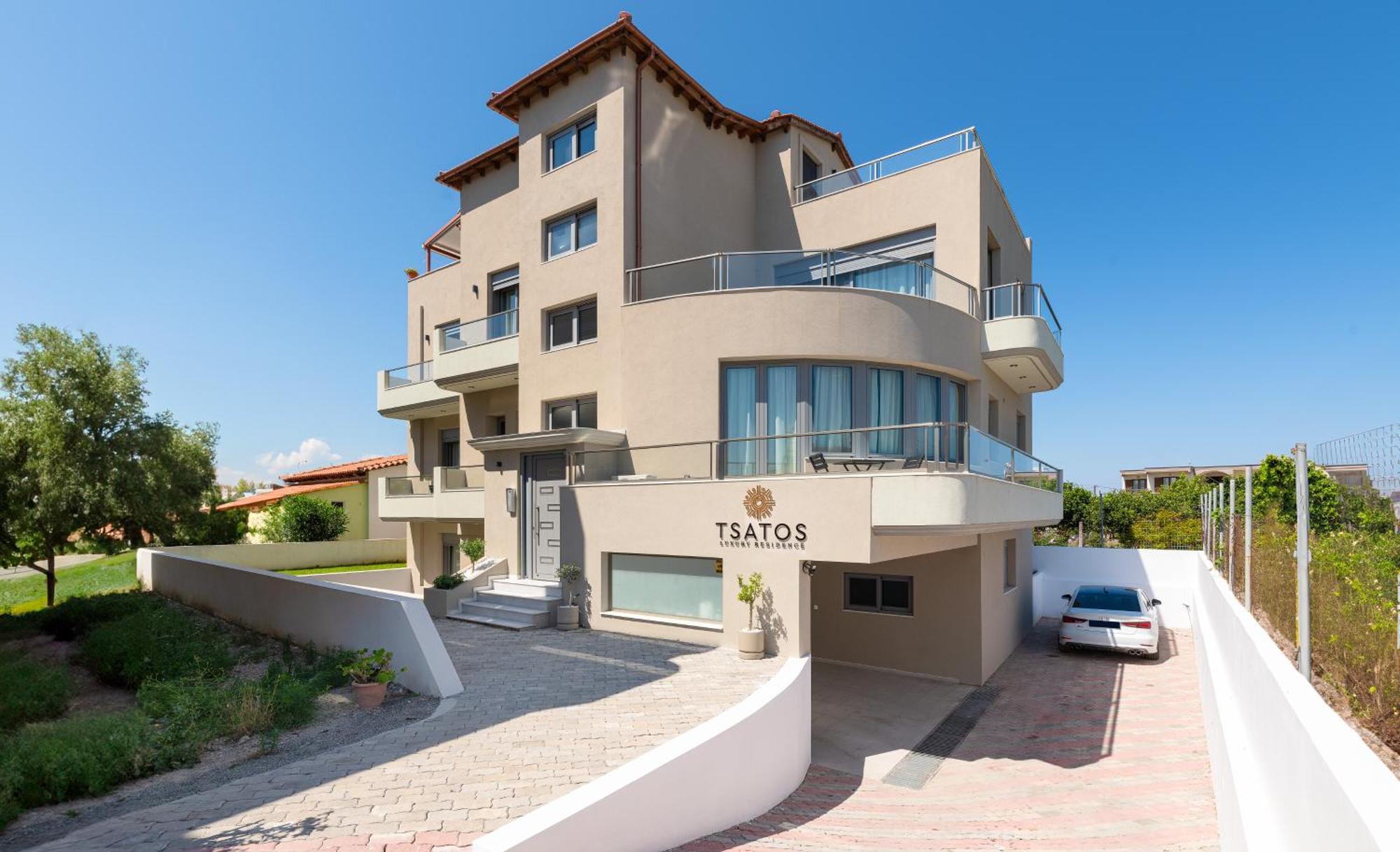 Tsatos Luxury Residence Кремасті Екстер'єр фото